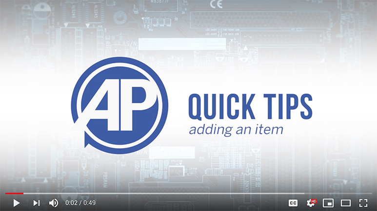 AccuPOS Quick Tips series